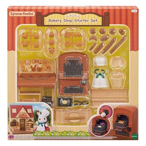 Sylvanian Families 5536 Bakery Shop Starter Set – Dollhouse Playsets