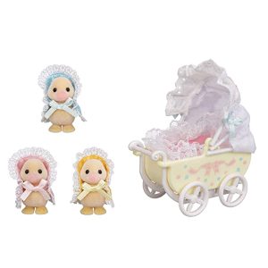 Sylvanian Families 5601 Darling Ducklings Baby Carriage – Dollhouse Playsets