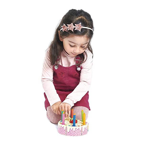 TENDER LEAF TOYS Rainbow Birthday Cake - immagine 5