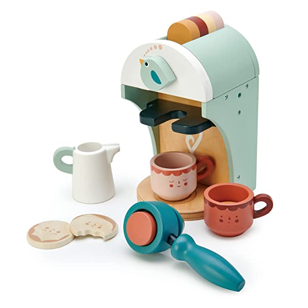 Tender Leaf Giocattoli Babyccino Maker Macchina del Caffè Giocattolo – Fai finta di giocare e gioco di ruolo per i bambini - immagine 4