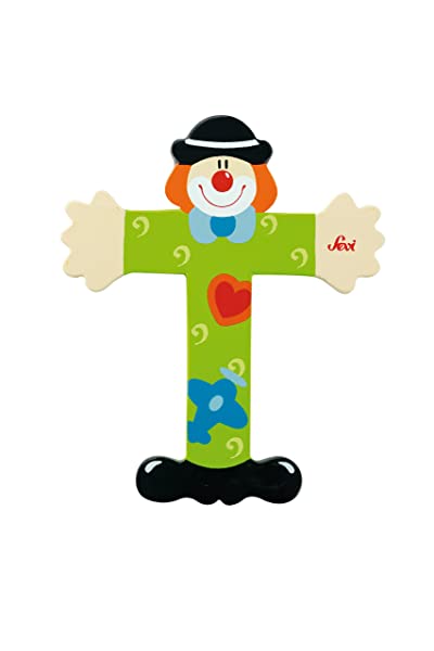 Trudi Sevi 81756 Lettera T Clown, colori assortiti - immagine 4