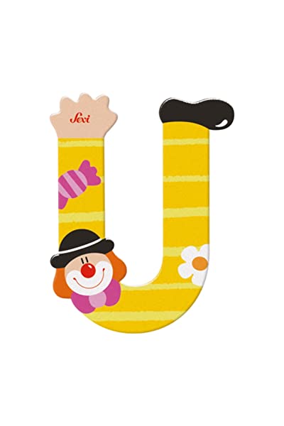 Trudi Sevi 81757 Lettera U Clown, colori assortiti - immagine 2