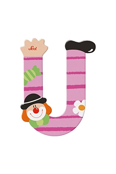 Trudi Sevi 81757 Lettera U Clown, colori assortiti - immagine 5