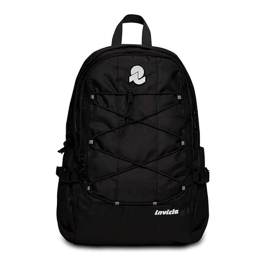 ZAINO INVICTA SMART PLAIN BACKPACK GRS