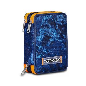 ASTUCCIO SEVEN 3 ZIP DEEPLY INDIGO