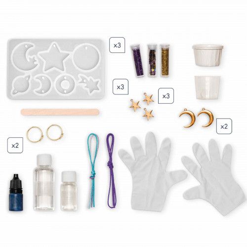 14 GIOIELLI GALATTICI IN RESINA FAI-DA-TE - immagine 3