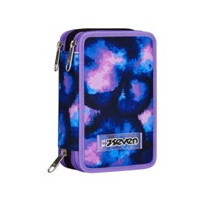 ASTUCCIO SEVEN 3 ZIP PURPLE SPOT