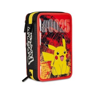 ASTUCCIO 3 ZIP SEVEN POKEMON
