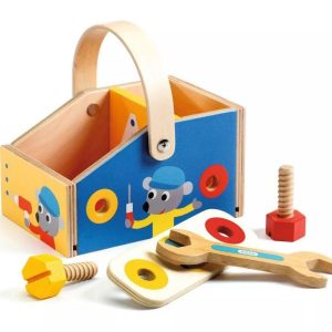 DJECO MINIBRICO – MINI ATTREZZI IN LEGNO DJ06649