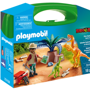 PLAYMOBIL CARRY CASE DINOSAURI 70108