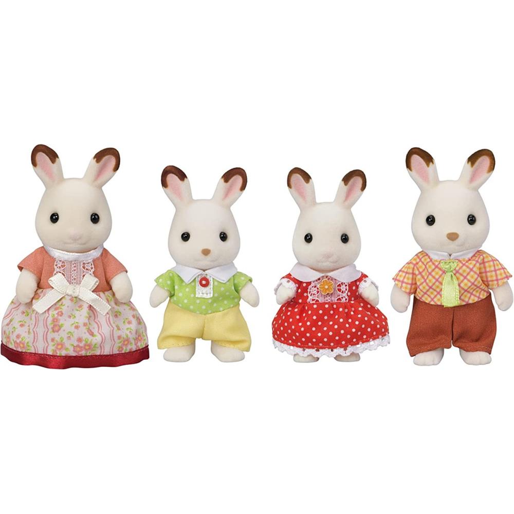 SYLVANIAN FAMILIES FAMIGLIA CONIGLIO CIOCCOLATO 5655 - immagine 2