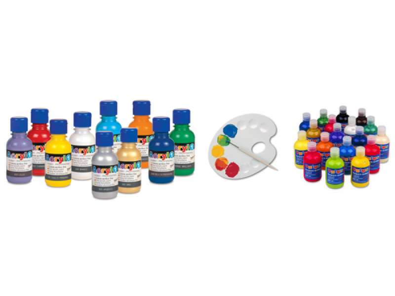 Colori acrilici ass. - immagine 2