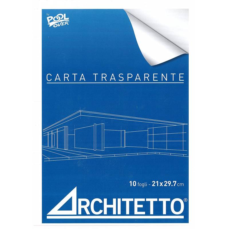 ALBUM LUCIDO ARCHITETTO A4 10FG
