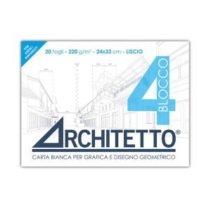 ALBUM ARCHITETTO 4 LISCIO 24X33