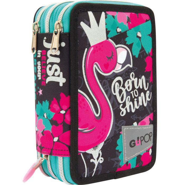ASTUCCIO GOPOP 3 ZIP FLAMINGO