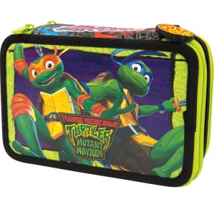 ASTUCCIO GIOCHI PREZIOSI 3 ZIP TARTARUGHE NINJA
