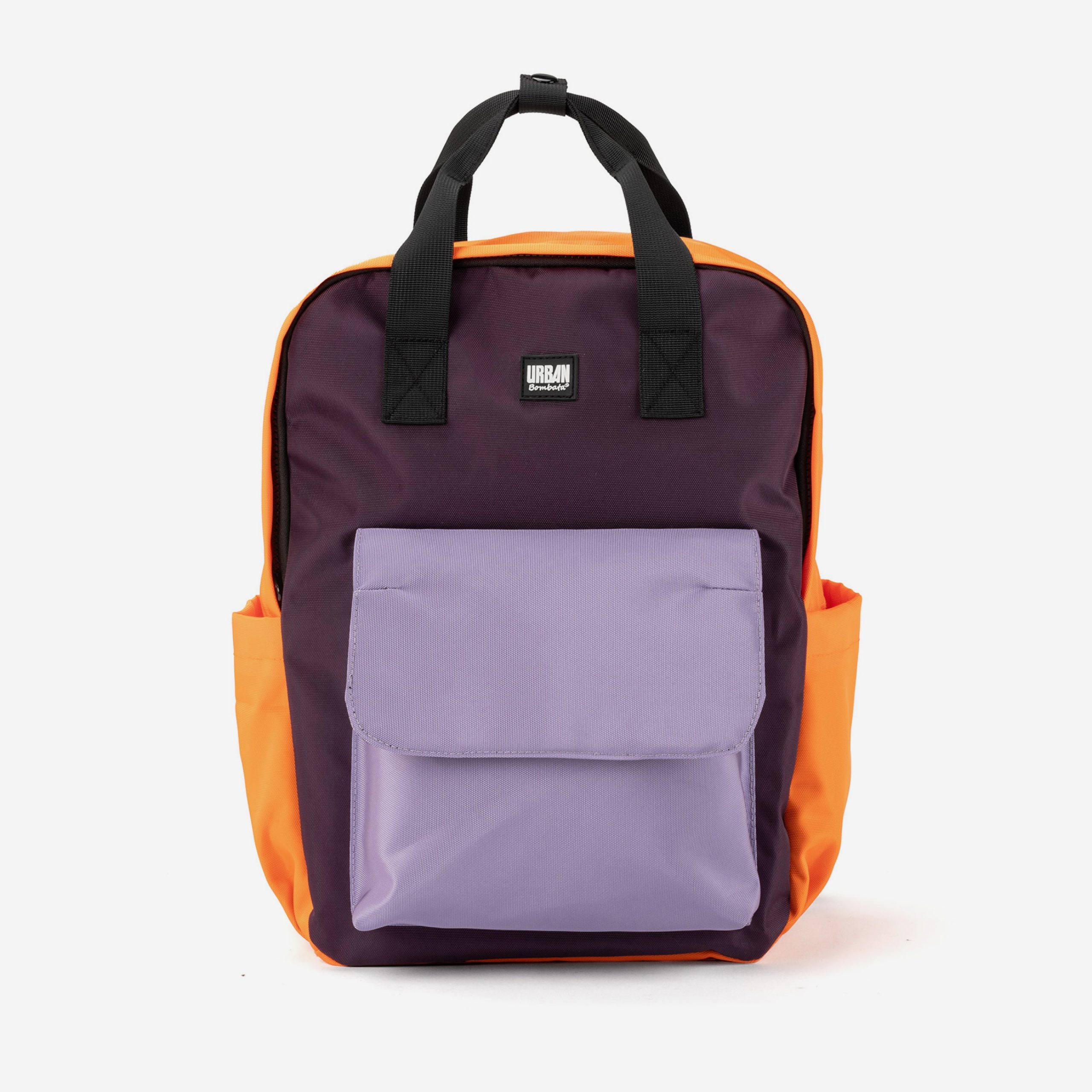 URBAN BACKPACK RIO ARANCIONE/VIOLA PRUGNA/VIOLA