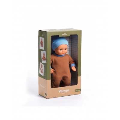 BAMBOLA pomea collection BABY PRALINE doll DJECO età 18 mesi +