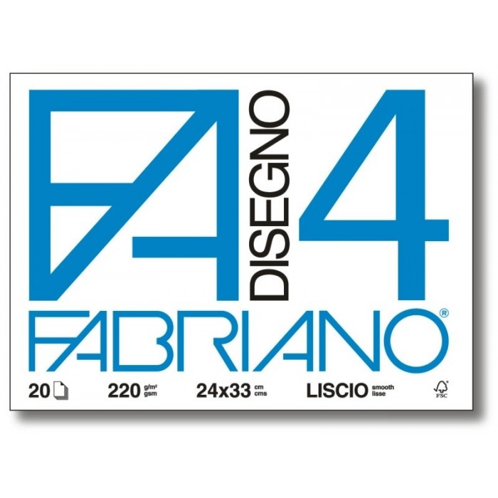 ALBUM FABRIANO F4 LISCIO 24X33