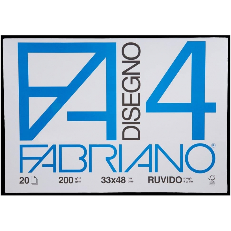 ALBUM FABRIANO F4 RUVIDO 33X48