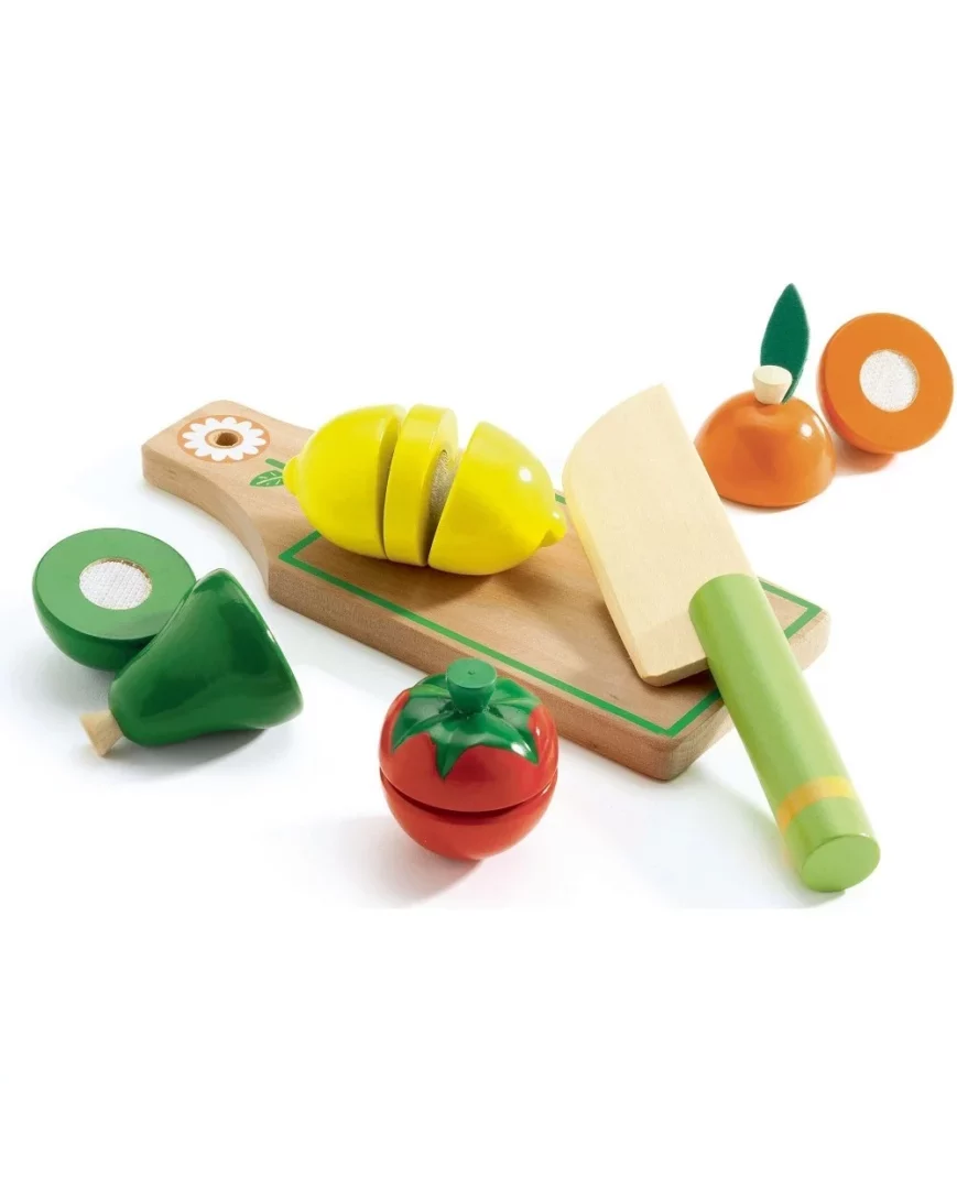 DJECO FRUTTA E VERDURA IN LEGNO DJ06526