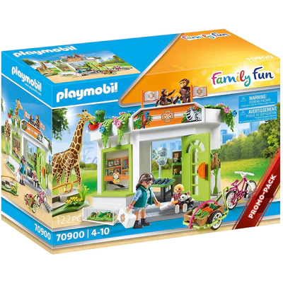 PLAYMOBIL FAMILY FUN CLINICA VETERINARIA DELLO ZOO - immagine 2