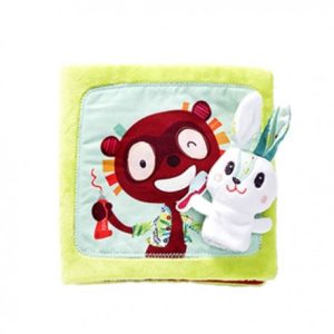 Libro in stoffa coniglietto dentista Lilliputiens 86831