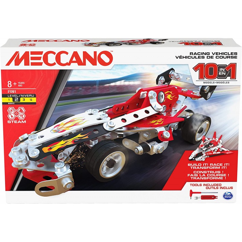MECCANO MULTIMODELLO DA 10 VEICOLI DA GARA - immagine 2