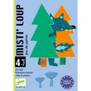 MISTI LOUP gioco di carte DJECO coppie DJ05078 età 4+