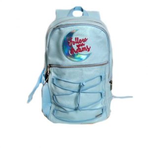 ZAINO TINTA UNITA GLAMOUR TEEN STREET C/STRINGHE 4 COLORI