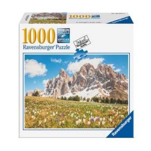 PUZZLE ravensburger 1000 PEZZI originale IL RISVEGLIO DELLE ODLE DOLOMITI di 50 x 70 cm