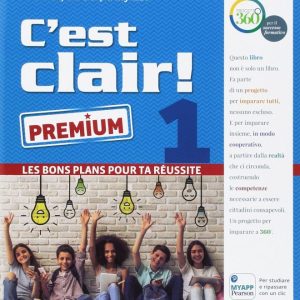 C’EST CLAIR! 1 PREMIUM +APPRENDRE POUR TOUS + LA GRAMMAIRE 9788861615519