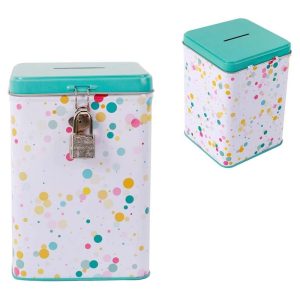 Salvadanaio Lucchetto Bubbles di I-Total