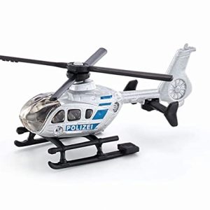 siku 0807, Elicottero della polizia, Metallo/Plastica, Argento, Rotori mobili