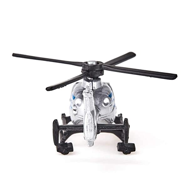 siku 0807, Elicottero della polizia, Metallo/Plastica, Argento, Rotori mobili - immagine 6
