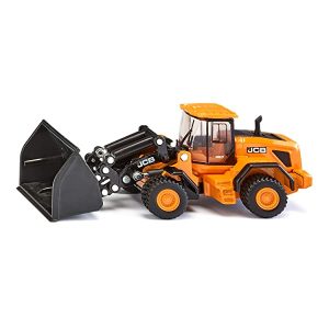 siku 1789, Pala gommata JCB 457, 1:87, Metallo/Plastica, Giallo/Nero, Giunto Articolato, Benna Mobile
