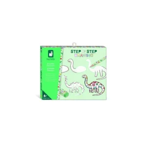 Scatola da disegno creativa – 20 modelli di dinosauri