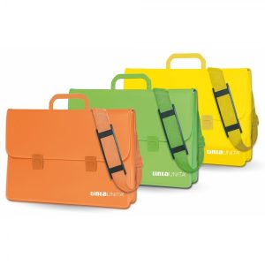 VALIGETTA ARCHITETTO 37X52 SOFFIETTO COLORI FLUO